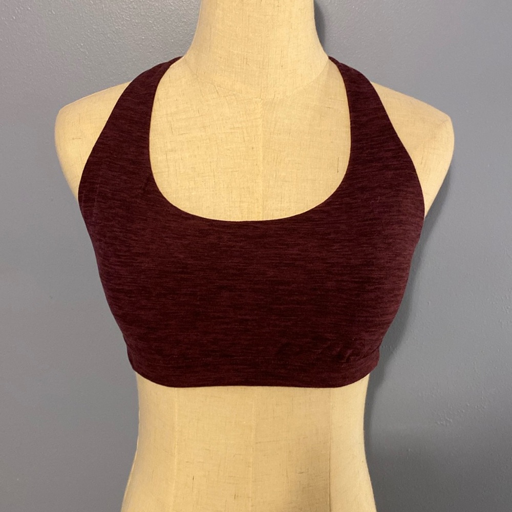 Victoria’s Secret maroon sports bra